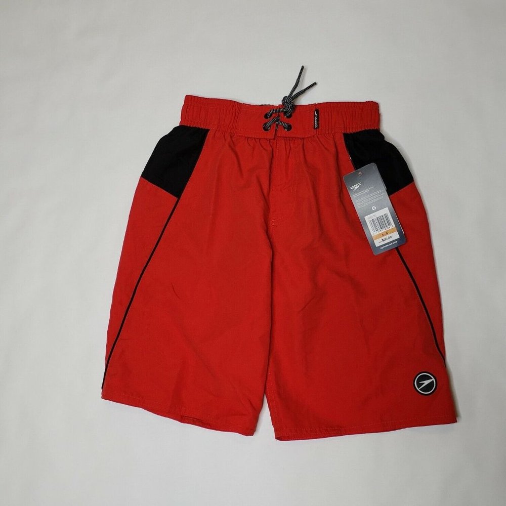 Speedo Sport Volley Swim Shorts for Big Boy's UV Protection